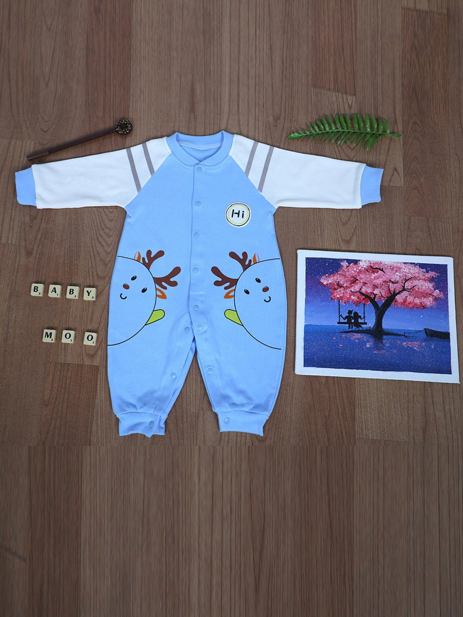 hi-reindeer-full-sleeves-ankle-length-one-piece-snap-button-bodysuit-blue