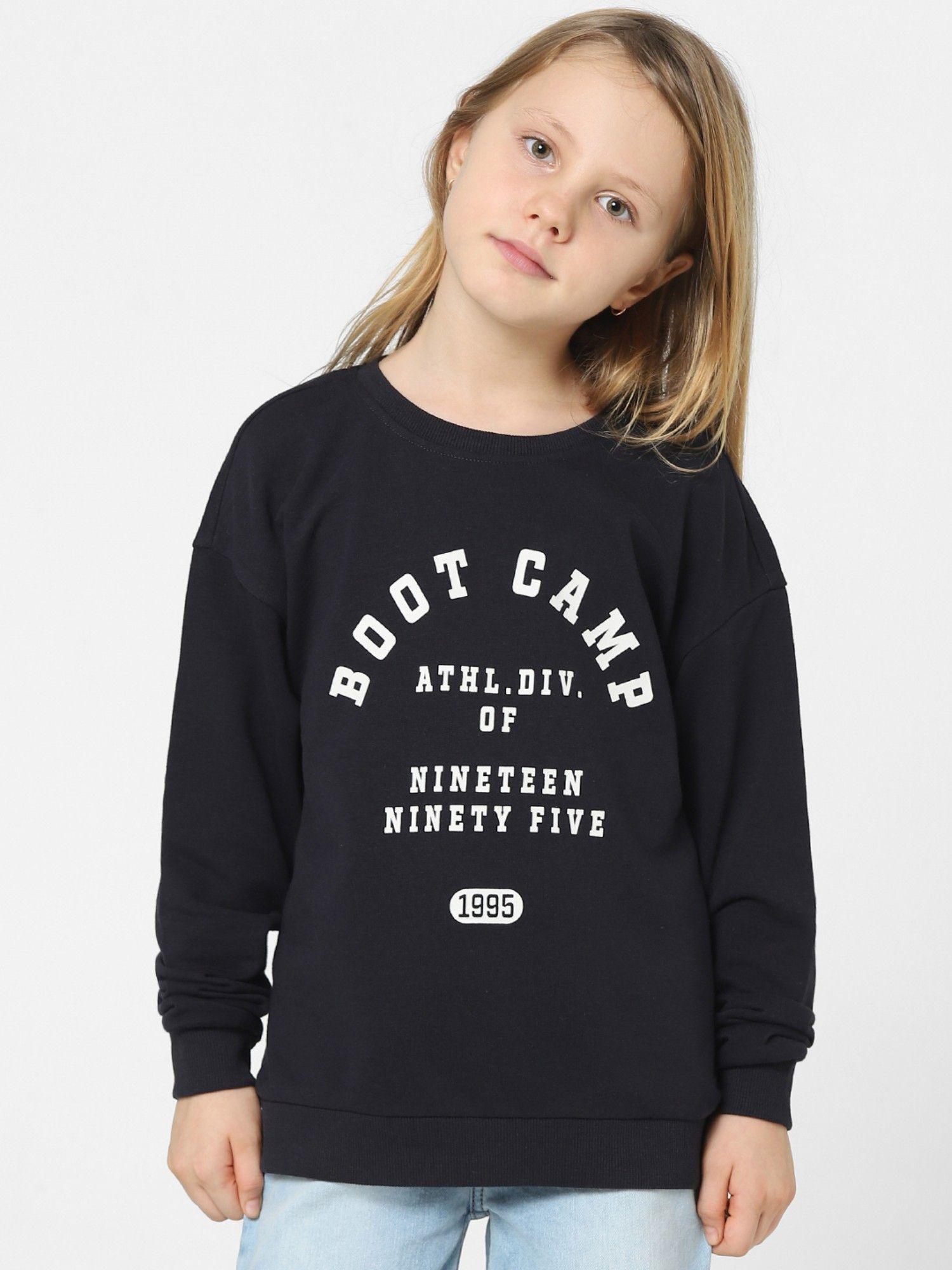 girls-typography-black-sweatshirt