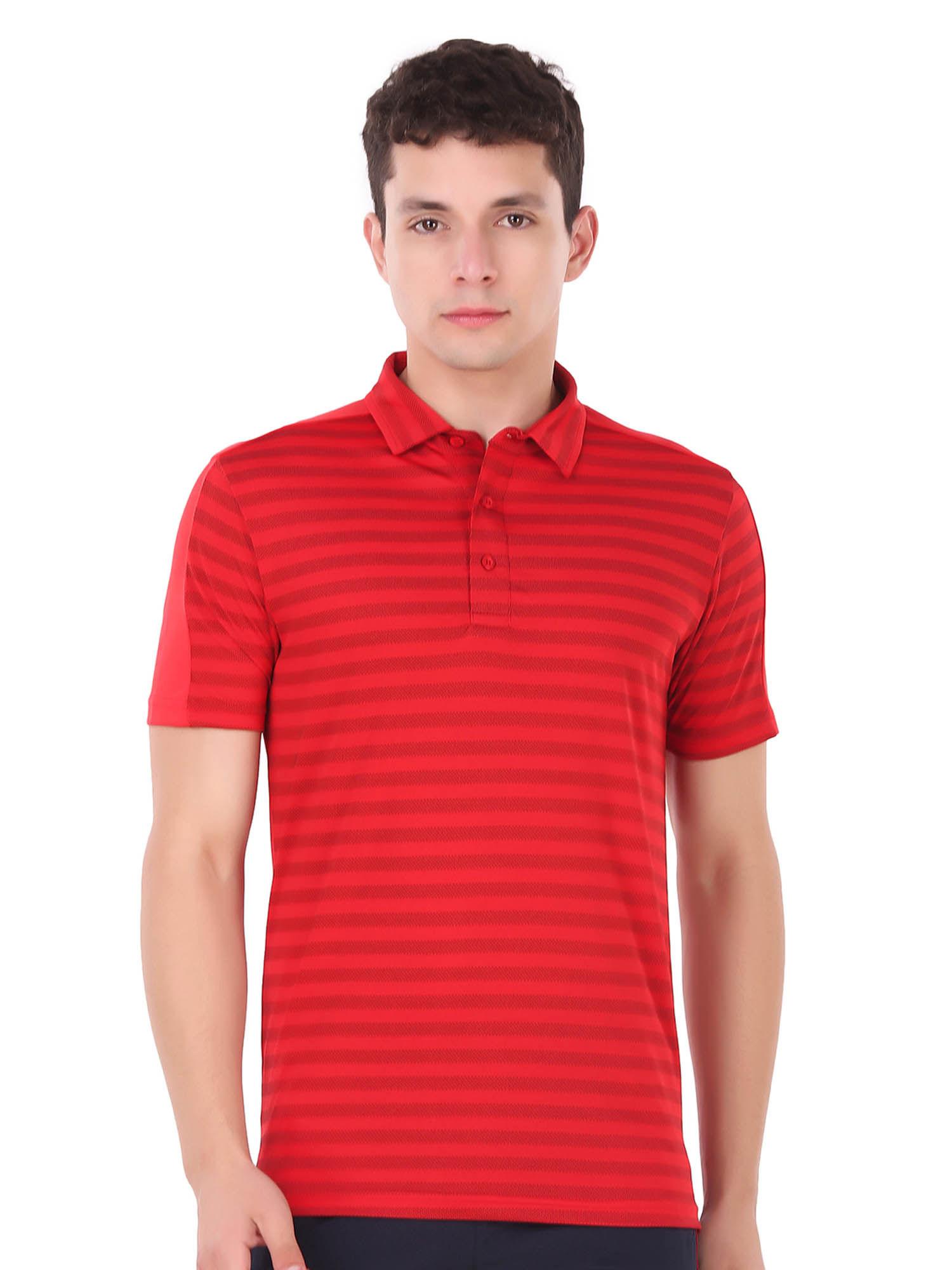 men-100%-polyester-polo-t-shirt---red