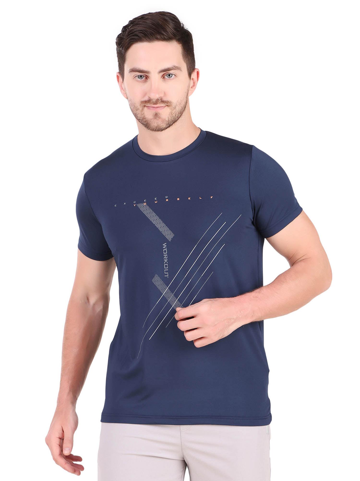 men-dry-touch-round-t-shirt---navy-blue