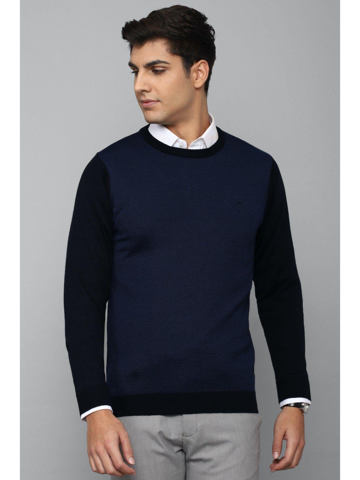 navy-sweater