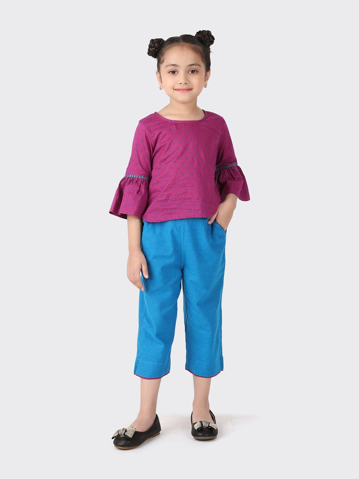 purple-cotton-hand-block-printed-straight-pant-(set-of-2)