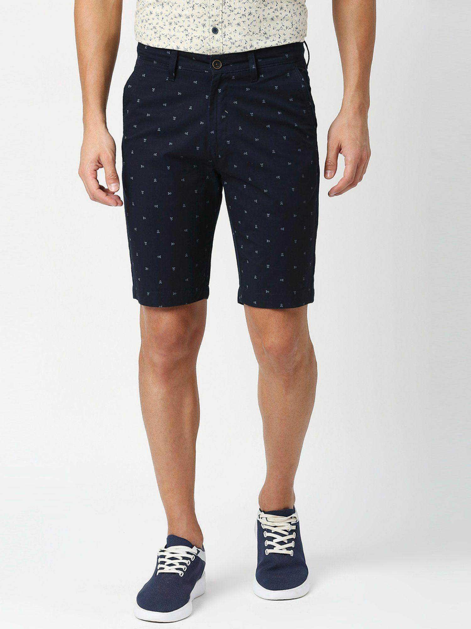 navy-blue-printed-cotton-stretch-insert-pocket-shorts