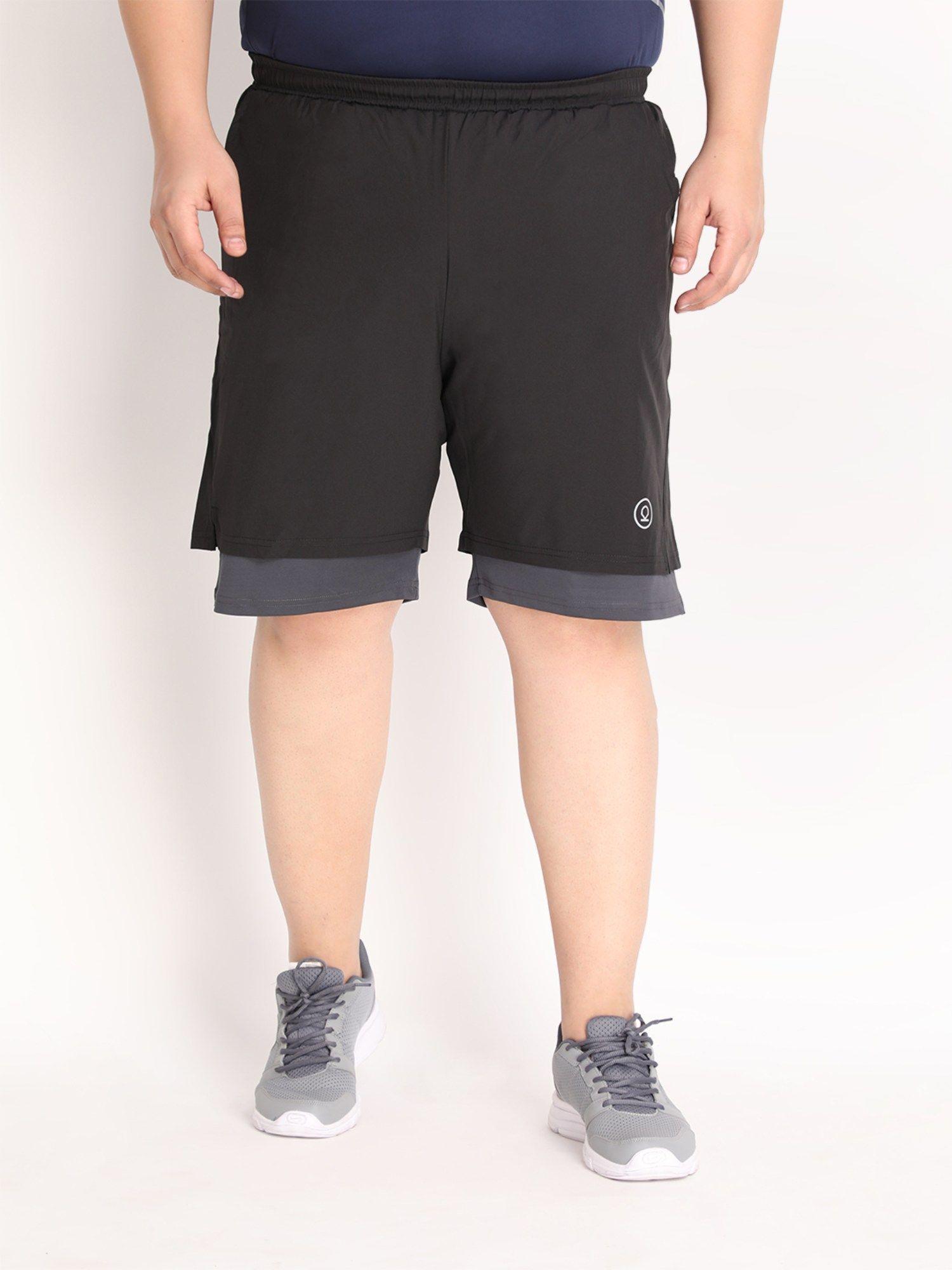 men-sports-workout-gym-shorts-basketball-in-black