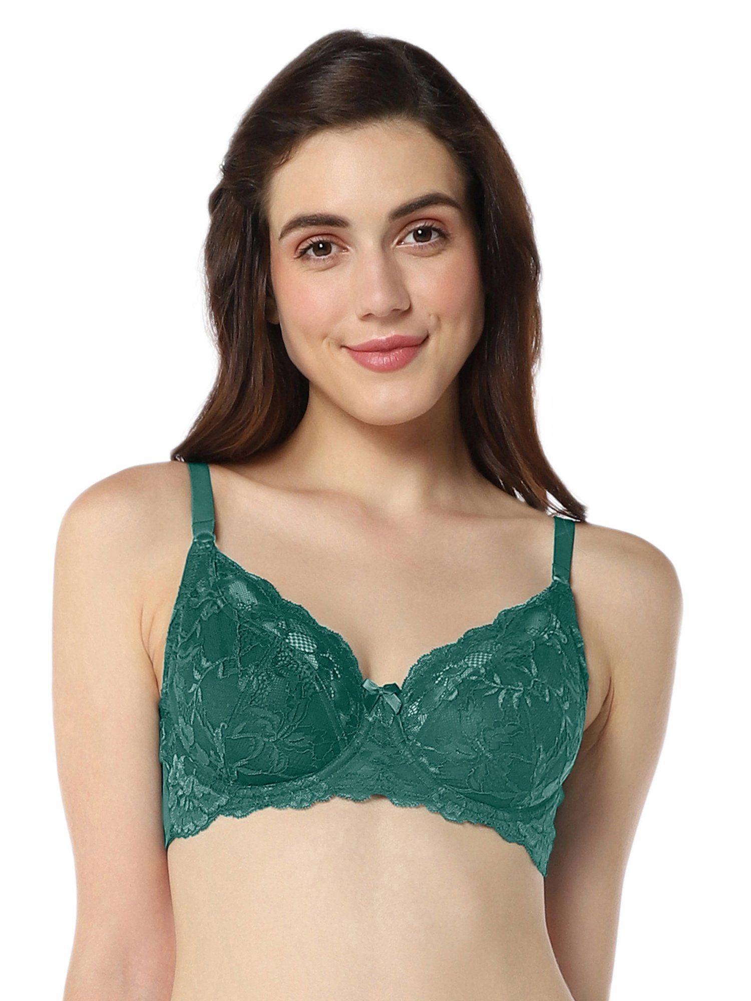 lace-non-padded-wired-full-coverage-luxe-support-bra-green