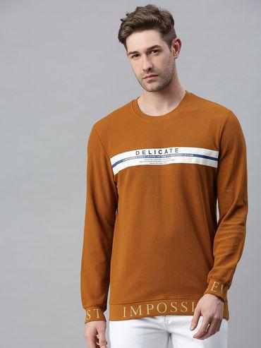 men's-cotton-casual-khaki-sweatshirt