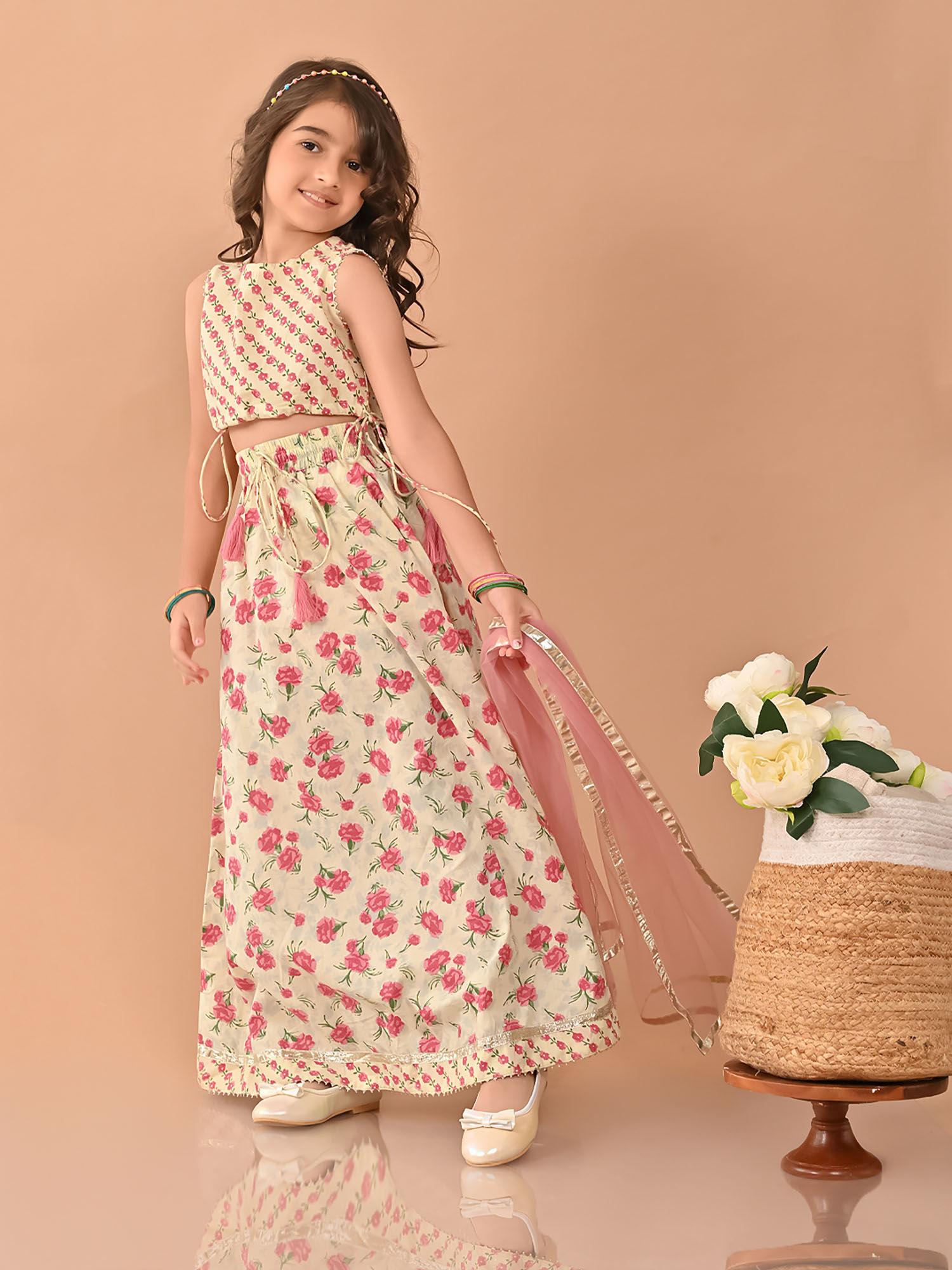 floral-printed-gota-patti-embellished-lehenga-choli-with-dupatta-(set-of-3)