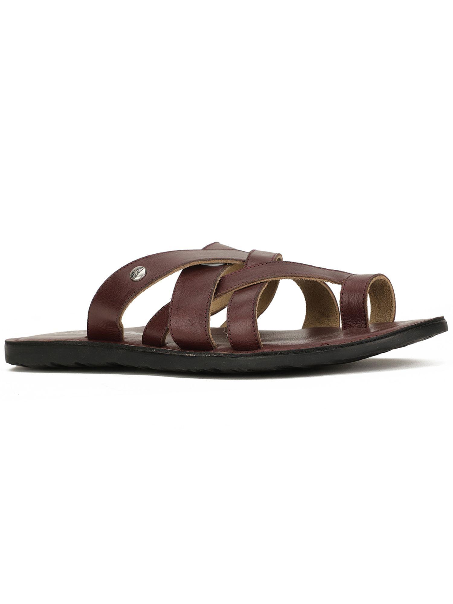 mens-brown-slip-on-casual-sandals