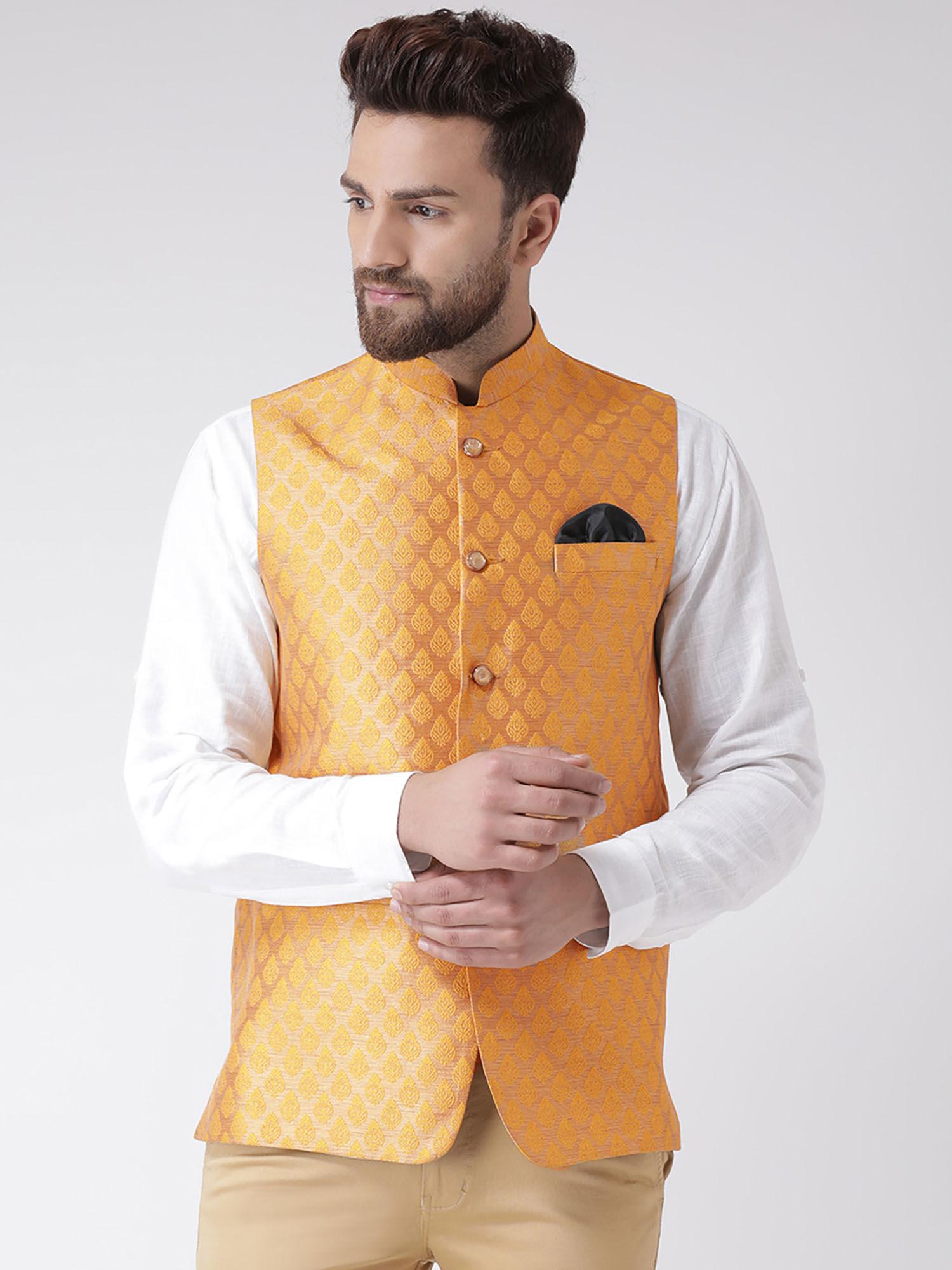 beige-printed-jacquard-nehru-jacket