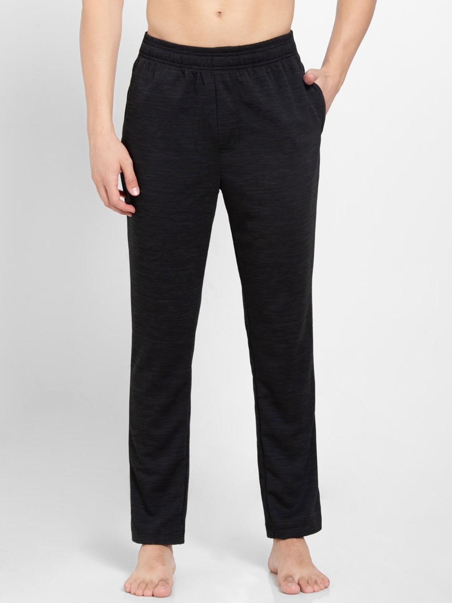 mv24-men-microfiber-slim-fit-trackpants-with-zipper-pockets-&-stay-fresh-treatment-black