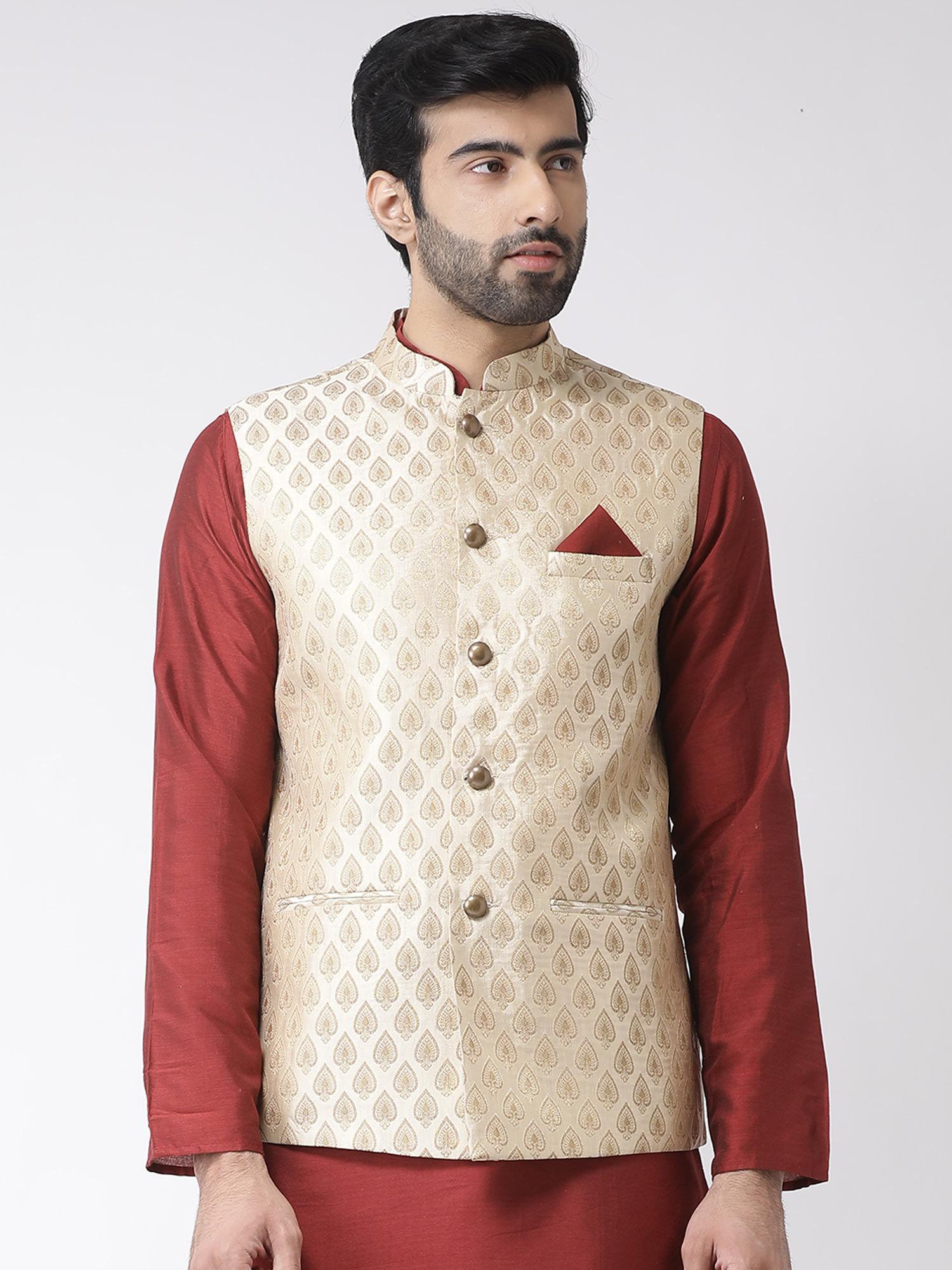 cream-woven-design-nehru-jacket