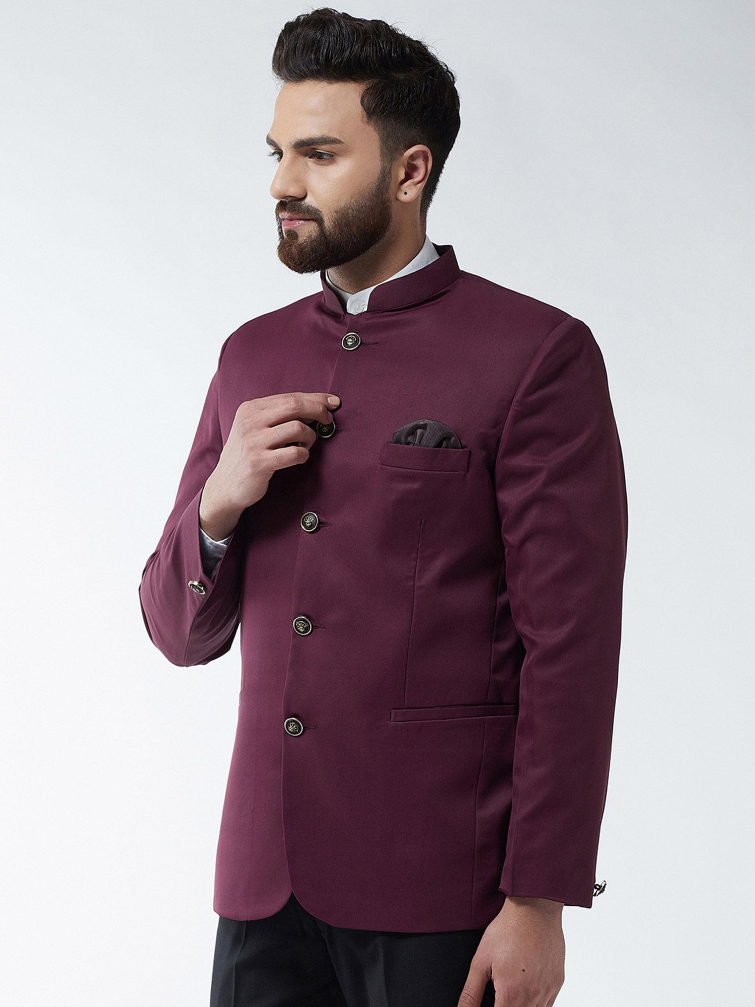 men-cotton-blend-purple-solid-blazer