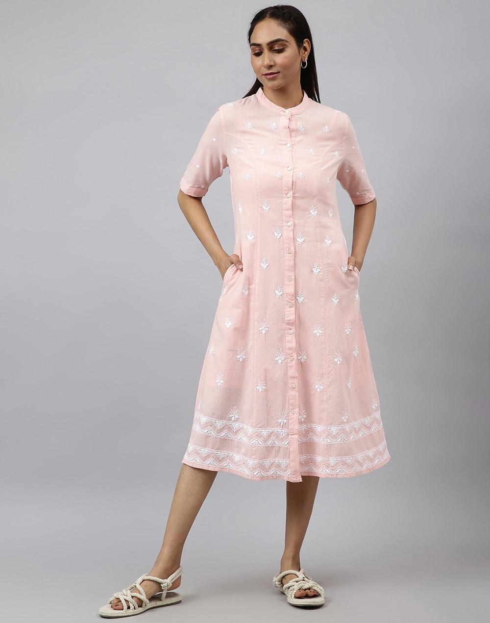 cotton-button-down-dress