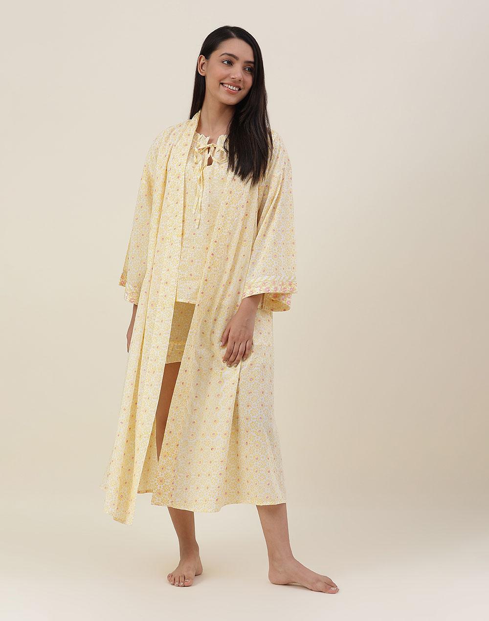 yellow-cotton-hand-block-printed-robe