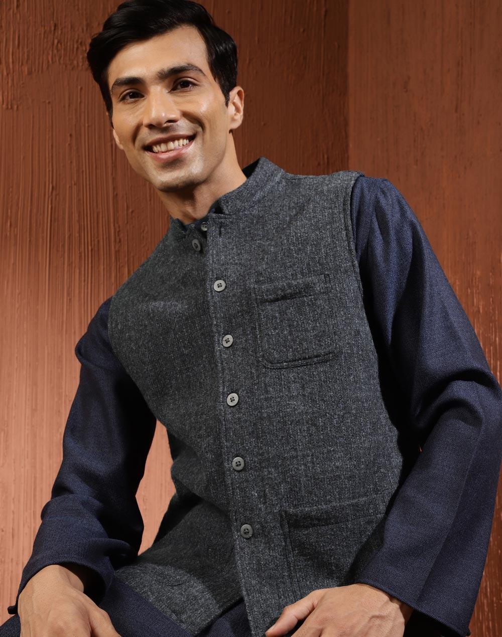 blue-wool-hand-block-printed-jacket-nehru