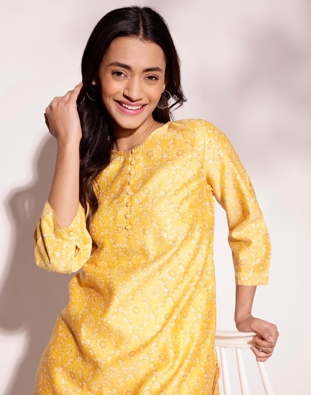 yellow-cotton-silk-hand-block-printed-tunic