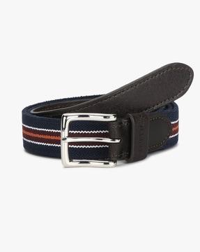 striped-textured-belt-with-metal-buckle