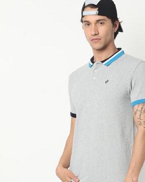 polo-t-shirt-with-vented-hemline