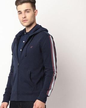 zip-front-hoodie-with-contrast-taping
