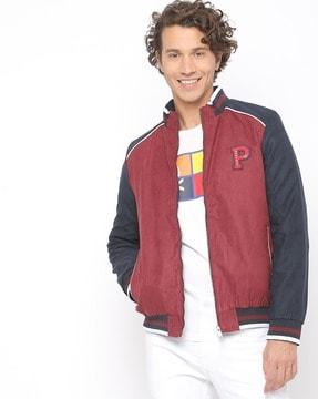 zip-front-slim-fit-jacket-with-insert-pockets