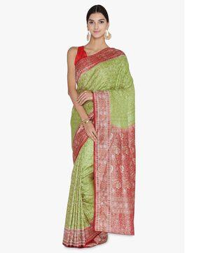 floral-pattern-traditional-saree
