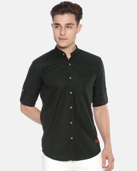 extra-slim-fit-shirt-with-patch-pocket