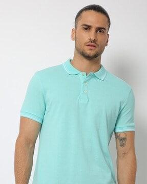 polo-t-shirt-with-contrast-tipping