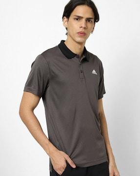 polo-t-shirt-with-placement-brand-print