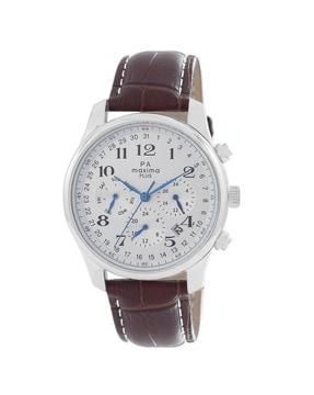 00802lmgs-analogue-watch-with-leather-strap