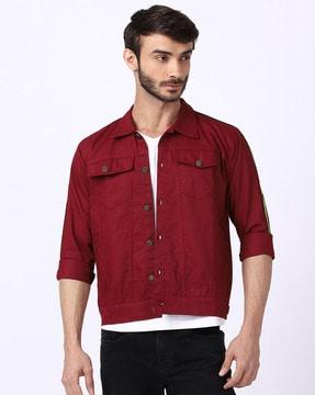 panelled-jacket-with-buttoned-flap-pockets