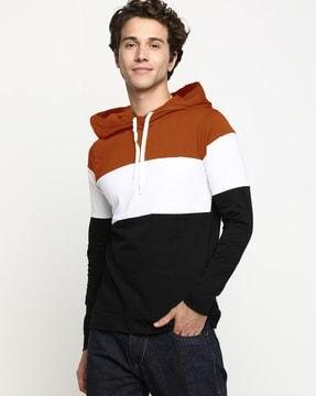 colourblock-slim-fit-hooded-t-shirt