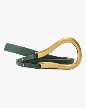 horsebit-double-strap-belt