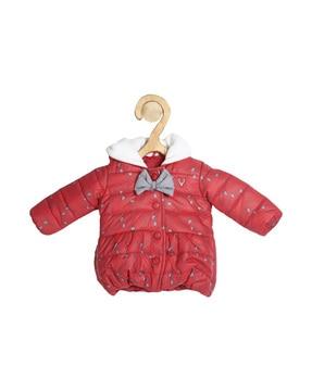 quilted-hoodie-with-bow-accent