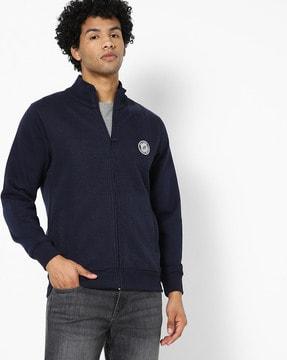 slim-fit-sweatshirt-with-insert-pockets
