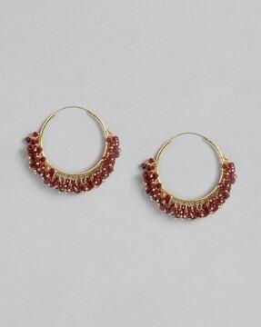 beaded-hoop-earrings