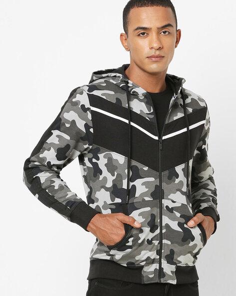 camouflage-print-zip-front-hoodie