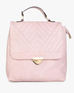 chevron-patterned-backpack-with-adjustable-straps