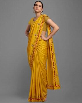 floral-embroidered-saree-with-patch-border