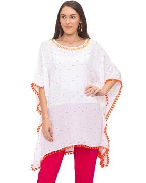 embroidered-round-neck-tunic