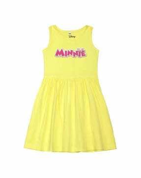 minnie-mouse-print-cotton-a-line-dress