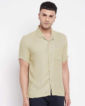 textured-shirt-with-patch-pocket