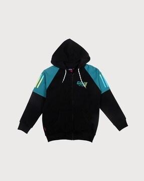 colourblock-zip-front-hoodie