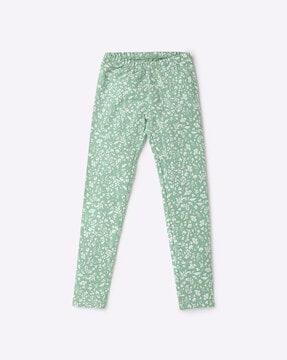 floral-print-leggings-with-elasticated-waist