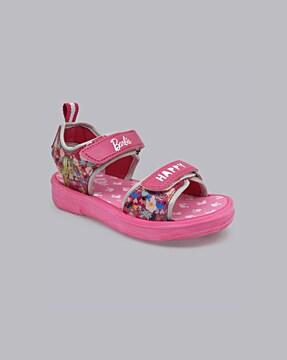 barbie-print-flat-sandals