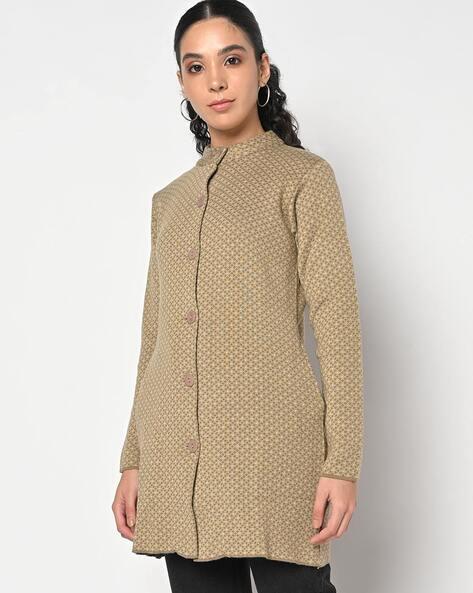 knitted-longline-cardigan-with-band-collar