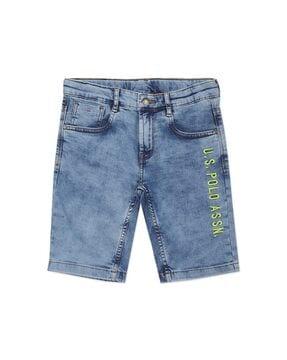denim-shorts-with-embroidered-logo