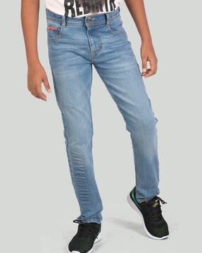 textured-mid-rise-jeans