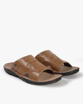 panelled-sip-on-sandals-with-perforations