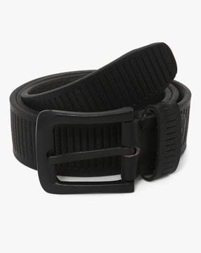striped-leather-belt