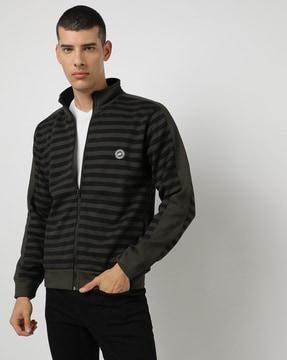 striped-zip-front-mock-neck-sweatshirt
